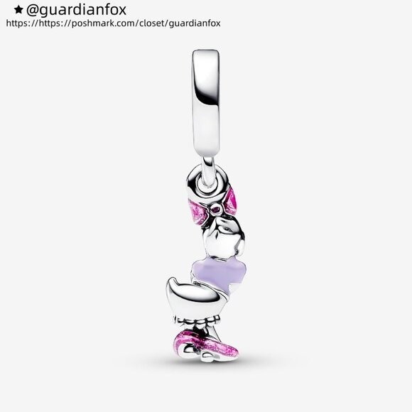Pandora Disney Daisy Duck Dangle Charm - Picture 2 of 6